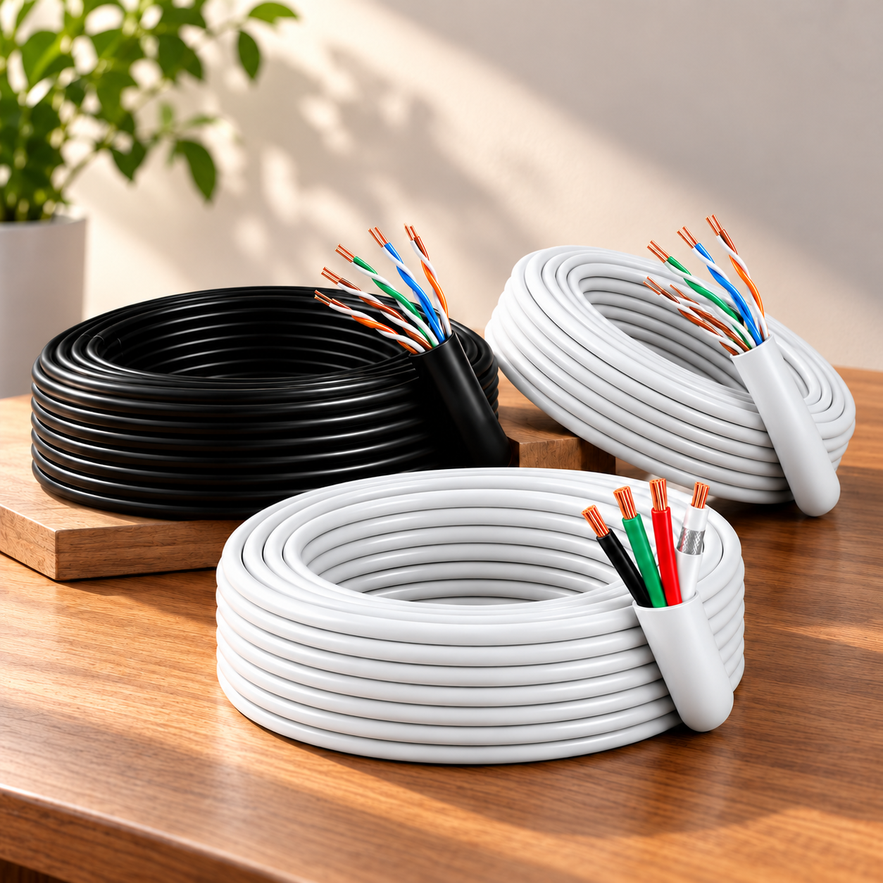 3+1 & CAT 6 Wire